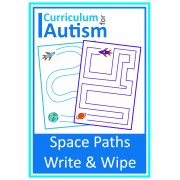Space Pre Writing Write and Wipe Paths